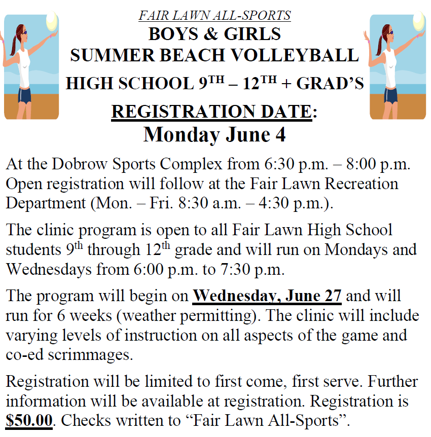 High School Beach Volleyball